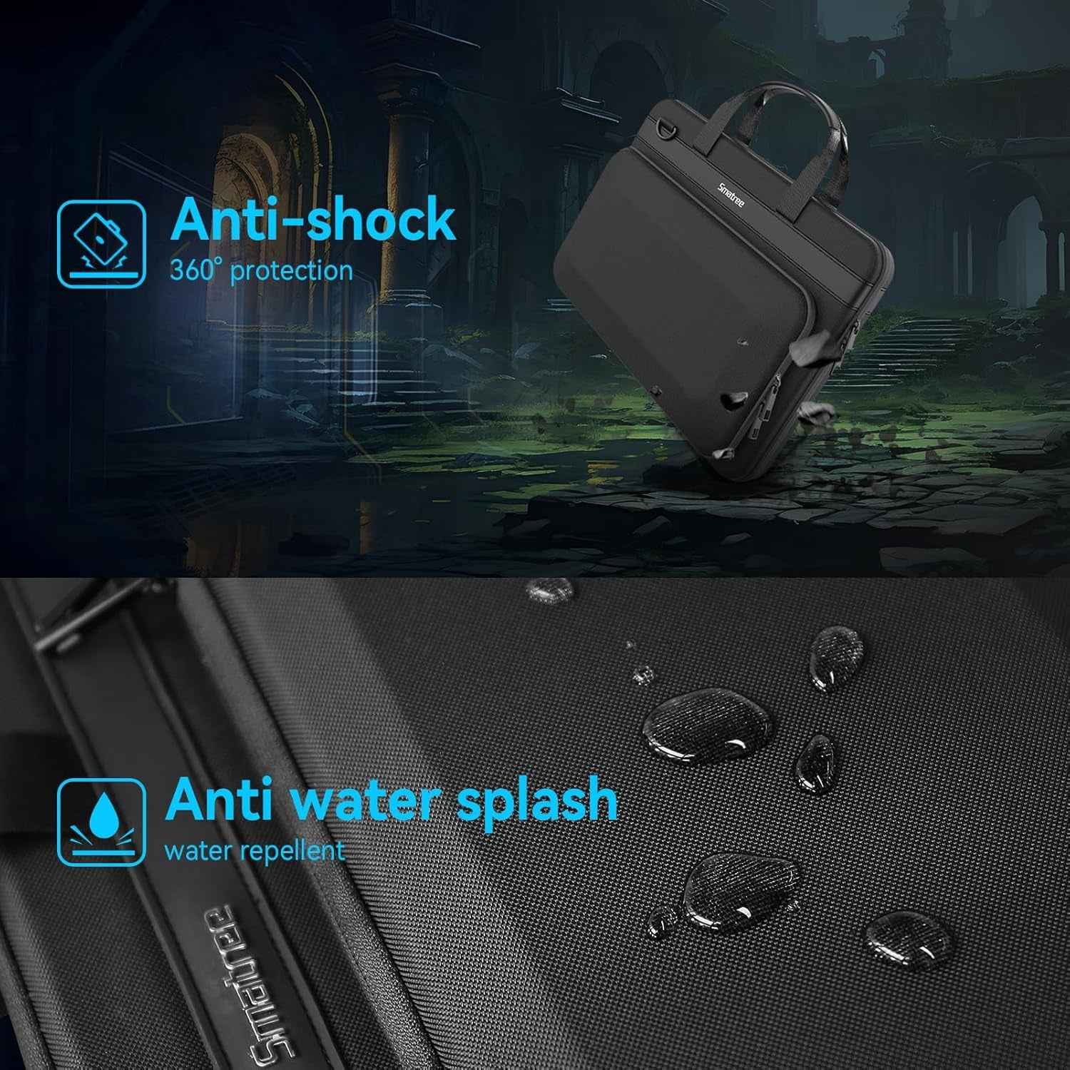 Ultimate Heavy Duty Laptop Case for 18-Inch MSI, Razer & Acer - Secure Your Tech in Style