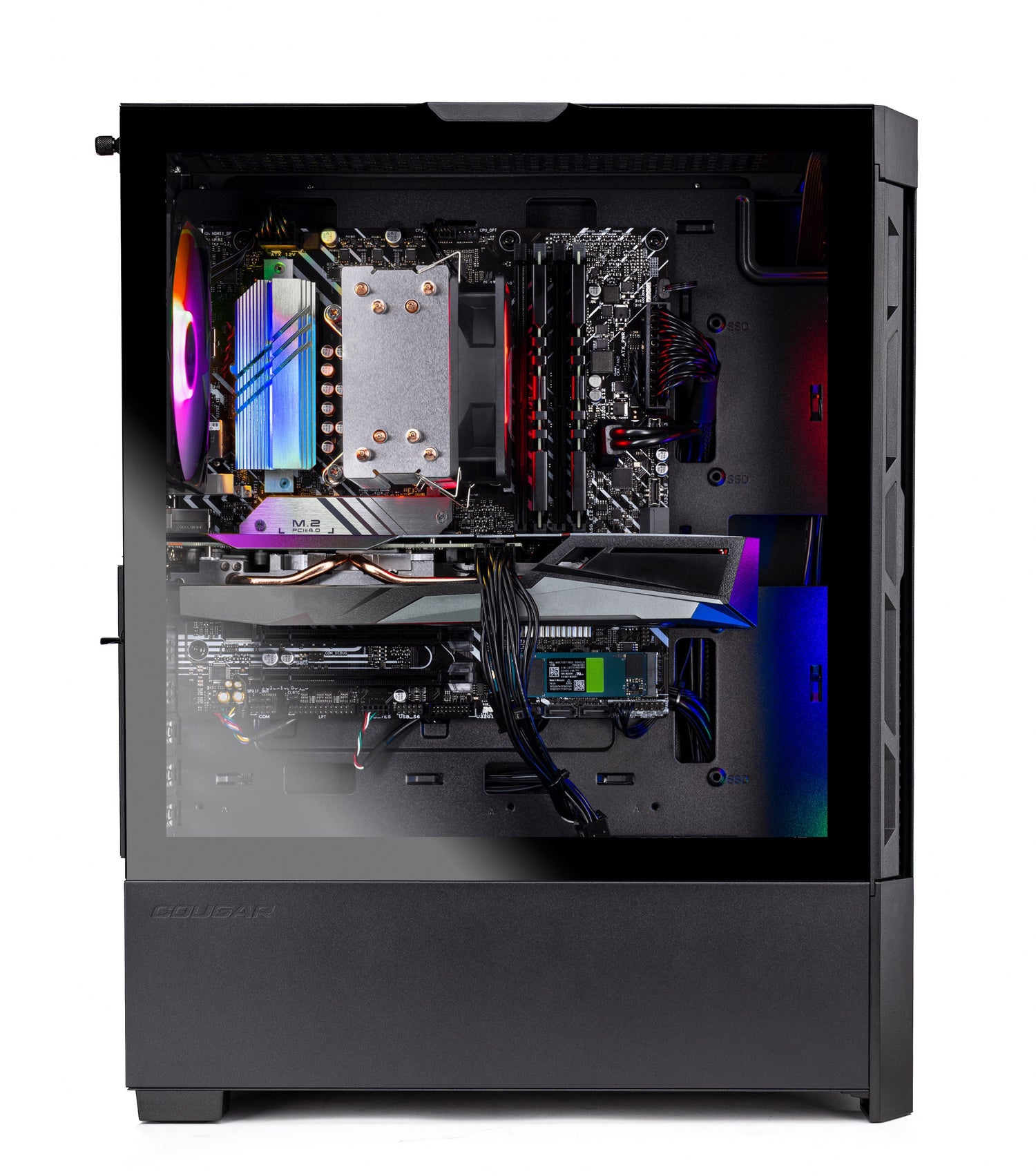 Blaze4 Mini Gaming PC, AMD Ryzen 5 5500 3.6Ghz, NVIDIA RTX 5060 Ti 8GB VRAM, 1TB Nvme SSD, 16GB DDR4 RAM 3200, 650W GOLD PSU, WI-FI 5, Windows 11, Desktop