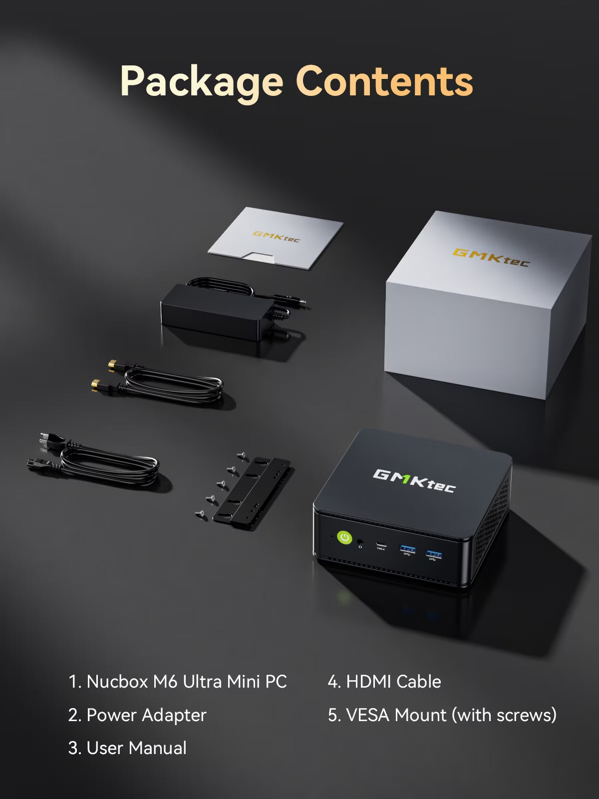 Ultra Mini Gaming PC - AMD Ryzen 5 7640HS, 16GB RAM, 1TB SSD - Compact Powerhouse for Gamers