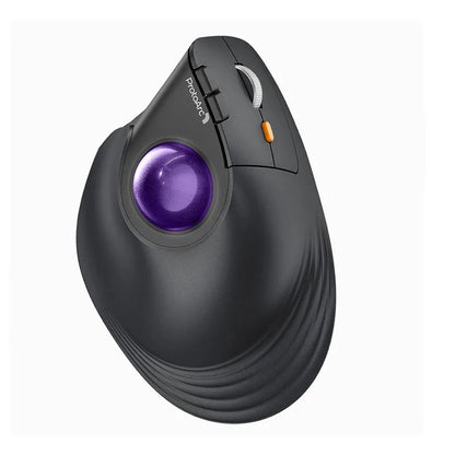 Experience Ultimate Comfort with the Protoarc Vertical Wireless Trackball Mouse - EM05 NL Bluetooth Ergonomic Rollerball for Effortless Control