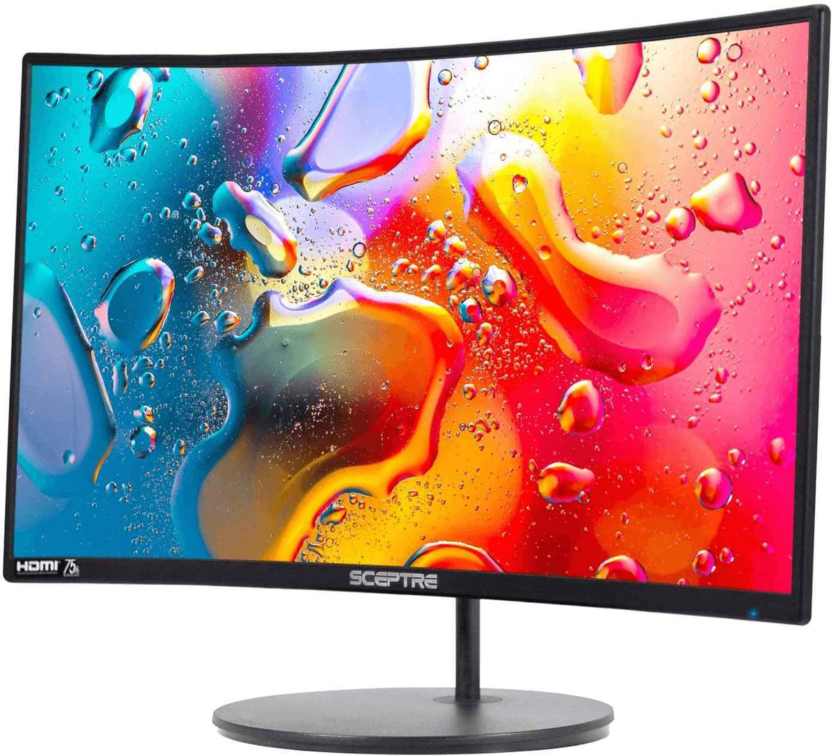 Elevate Your Gaming Experience with the 24-Inch Curved Gaming Monitor - R1500, 98% sRGB, Dual HDMI, Built-In Speakers, VESA Mountable