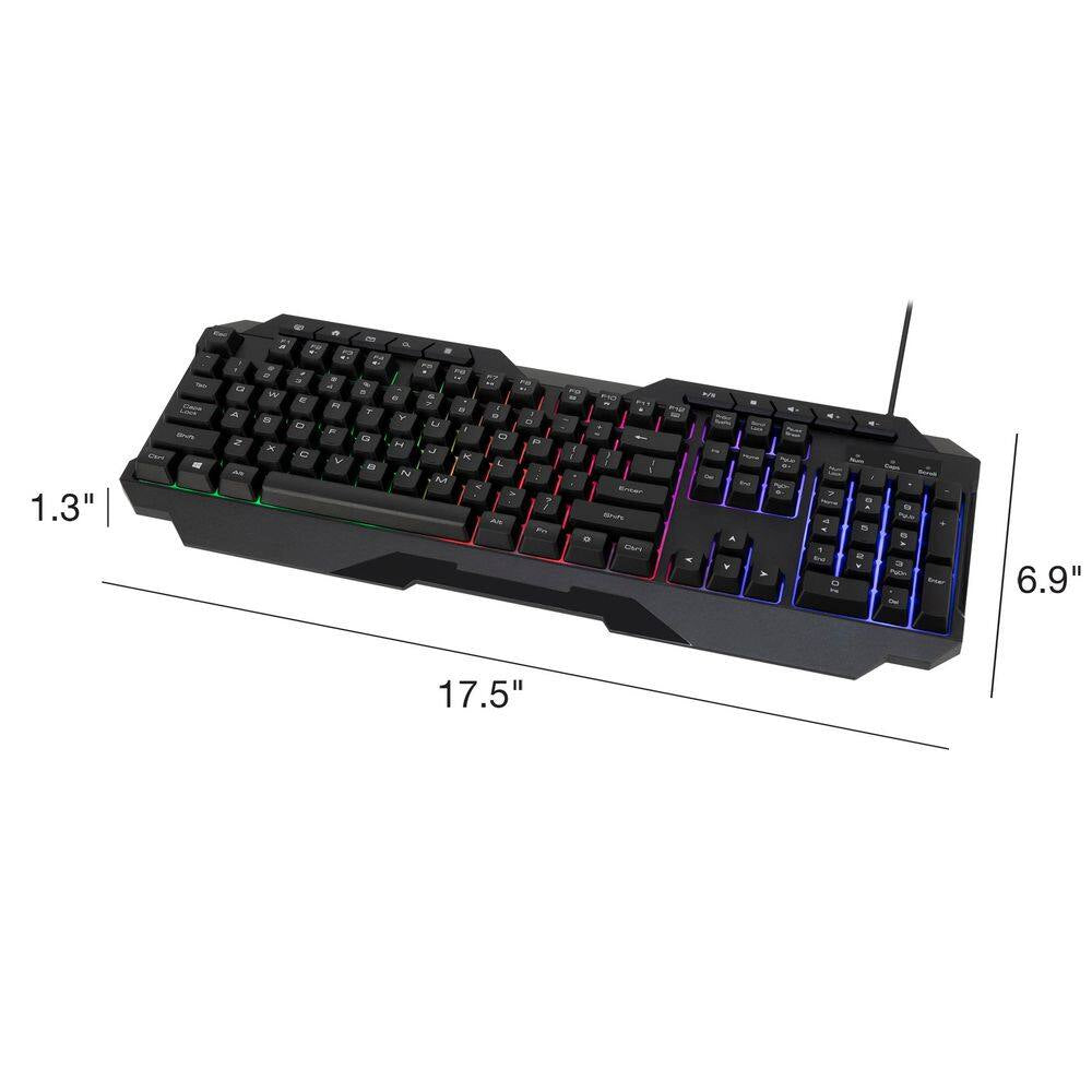 Ultimate 4-In-1 Gaming Bundle: Keyboard, Mouse, Headset & Desk Pad for Unmatched Performance