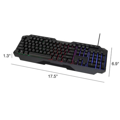 Ultimate 4-In-1 Gaming Bundle: Keyboard, Mouse, Headset & Desk Pad for Unmatched Performance