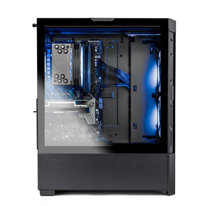 Blaze4 Mini Gaming PC - Powered by AMD Ryzen 5 8400F, RX 9060 8GB VRAM, 1TB NVMe SSD, 16GB DDR5 RAM, 650W Gold PSU, Wi-Fi 5, Windows 11 - Ultimate Gaming Experience!
