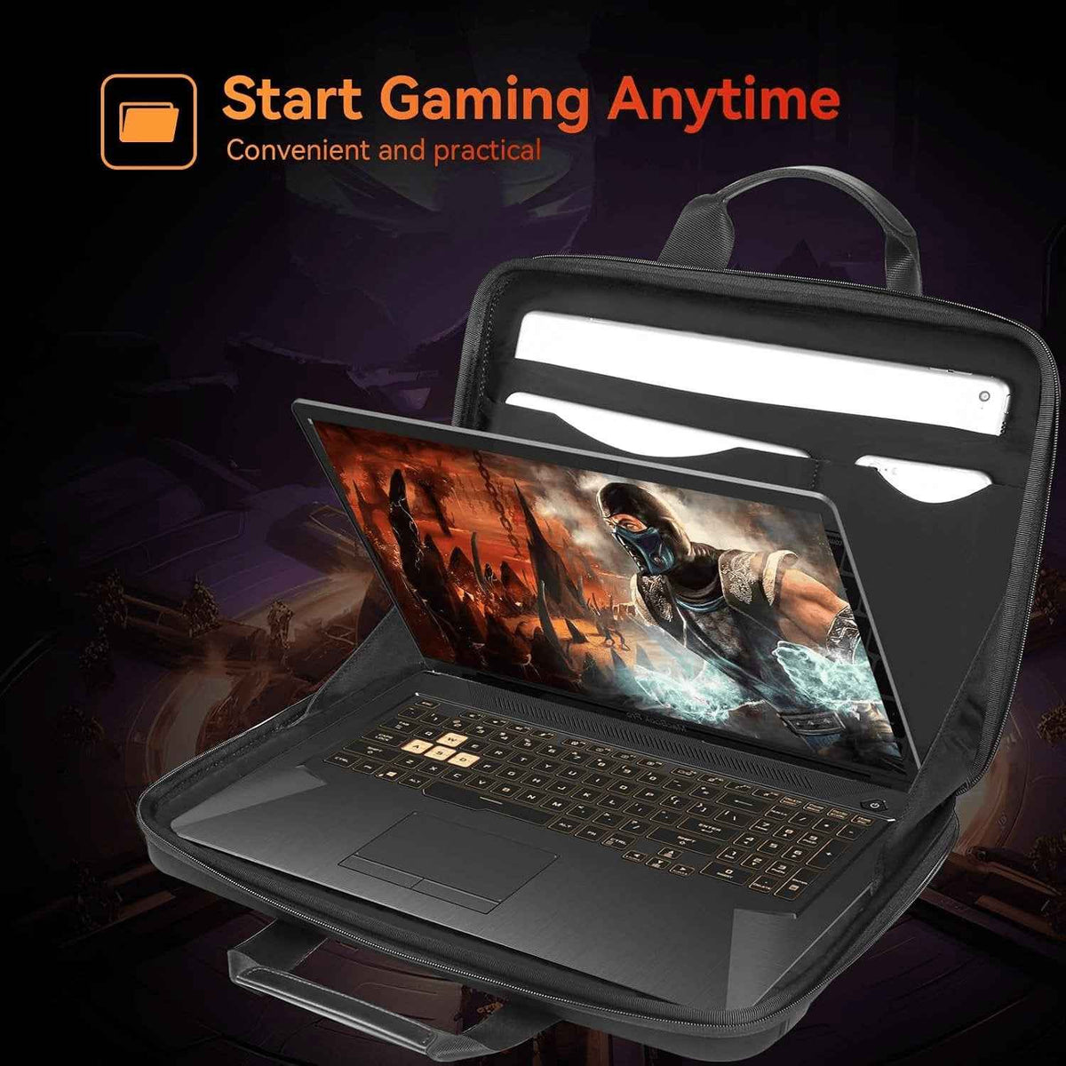 Premium Hard Shell Laptop Bag: Ultimate Protection for Your ASUS ROG Zephyrus G14