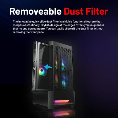 Blaze4 Mini Gaming PC, AMD Ryzen 5 5500 3.6Ghz, NVIDIA RTX 5060 Ti 8GB VRAM, 1TB Nvme SSD, 16GB DDR4 RAM 3200, 650W GOLD PSU, WI-FI 5, Windows 11, Desktop