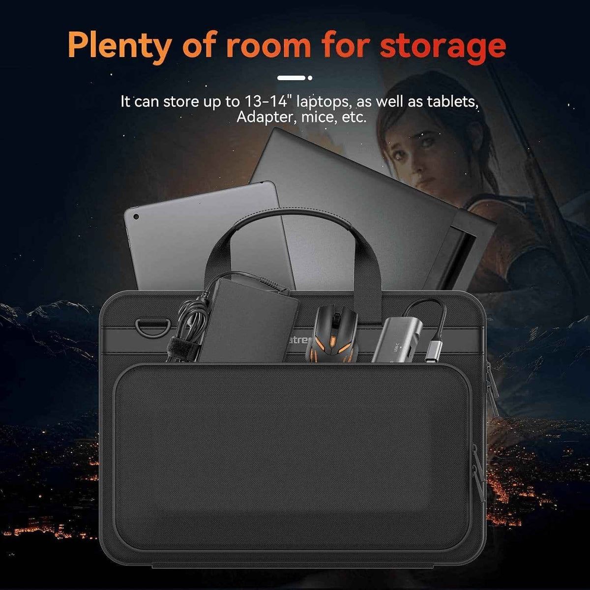 Premium Hard Shell Laptop Bag: Ultimate Protection for Your ASUS ROG Zephyrus G14