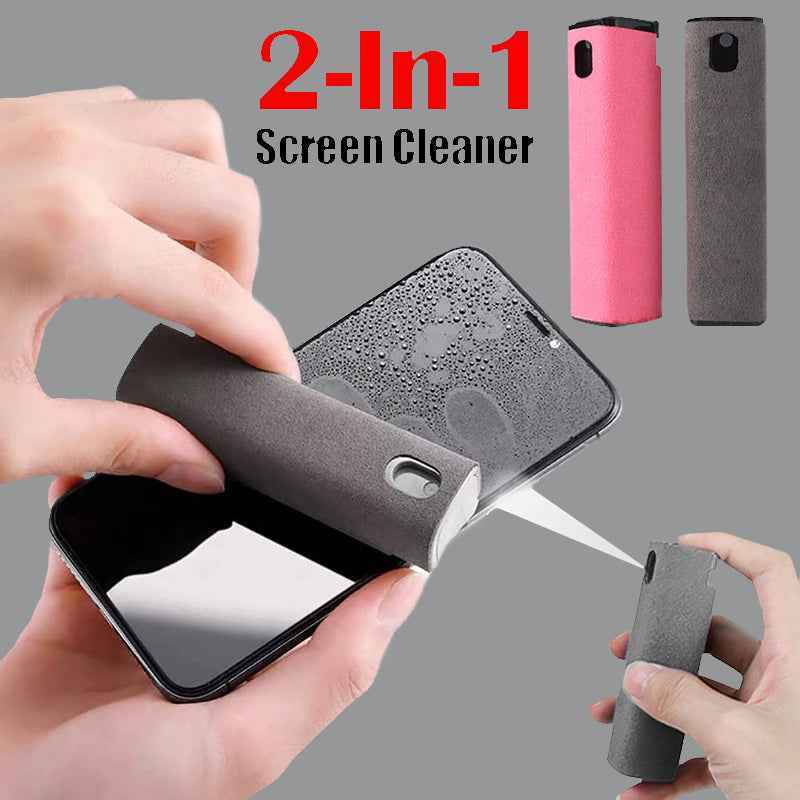 Ultimate All-in-One Mobile Screen Cleaner Set - Compact and Convenient for All Your Devices