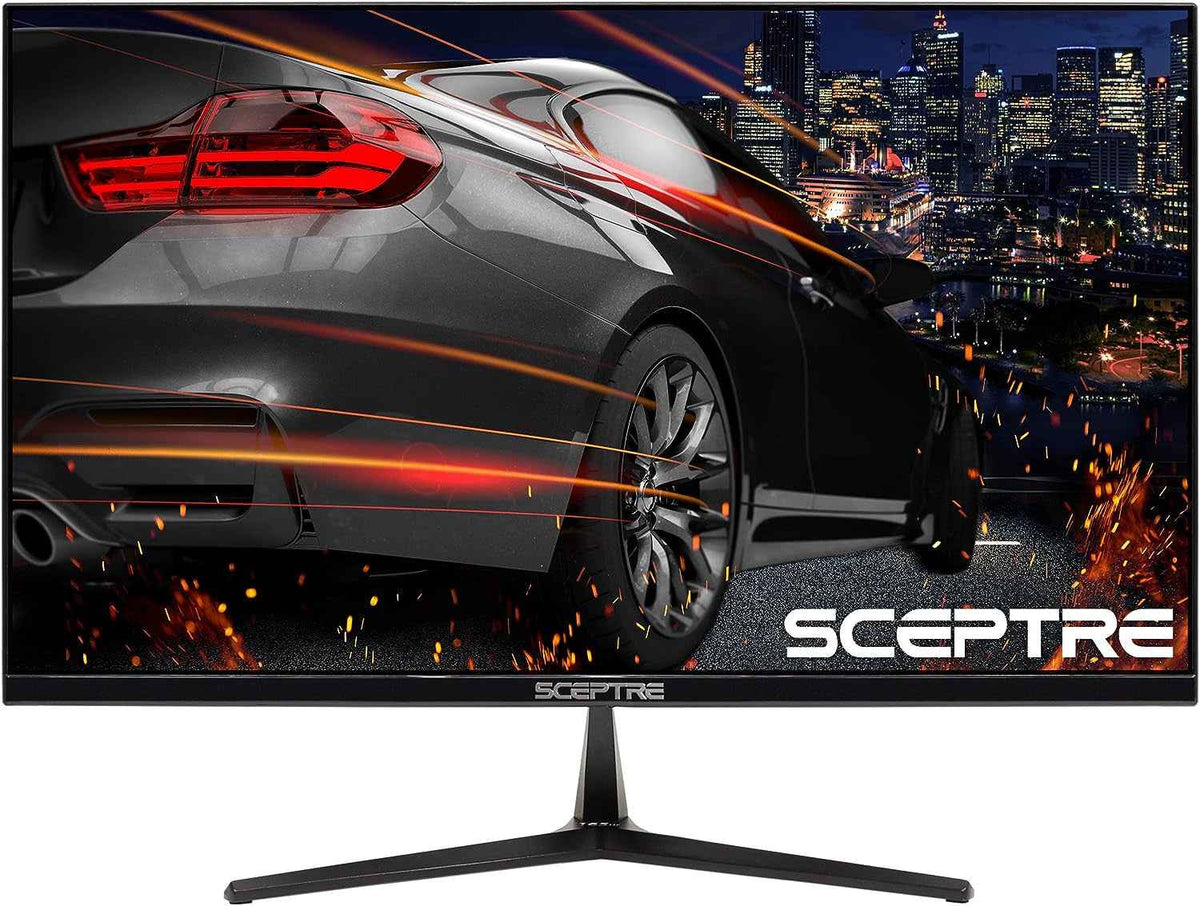 E255B-1658A 25-Inch FHD 1080P Gaming Monitor - Experience Ultra-Smooth Gameplay with 165Hz Refresh Rate, 1ms Response Time, and Built-In Speakers in Stylish Metallic Black