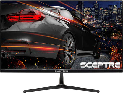 E255B-1658A 25-Inch FHD 1080P Gaming Monitor - Experience Ultra-Smooth Gameplay with 165Hz Refresh Rate, 1ms Response Time, and Built-In Speakers in Stylish Metallic Black