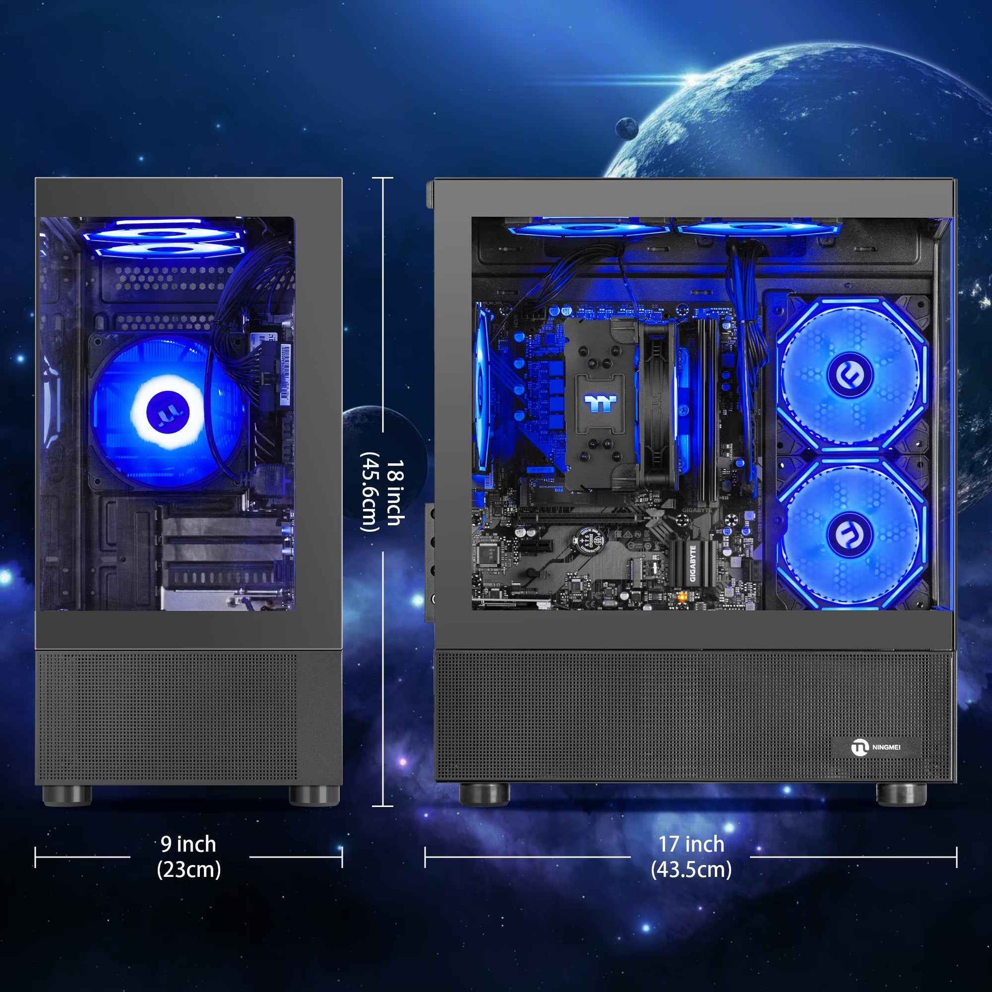 Experience Unmatched Performance with the AMD Ryzen 7 5700G Gaming Desktop - 16GB RAM, 1TB SSD, and Windows 11