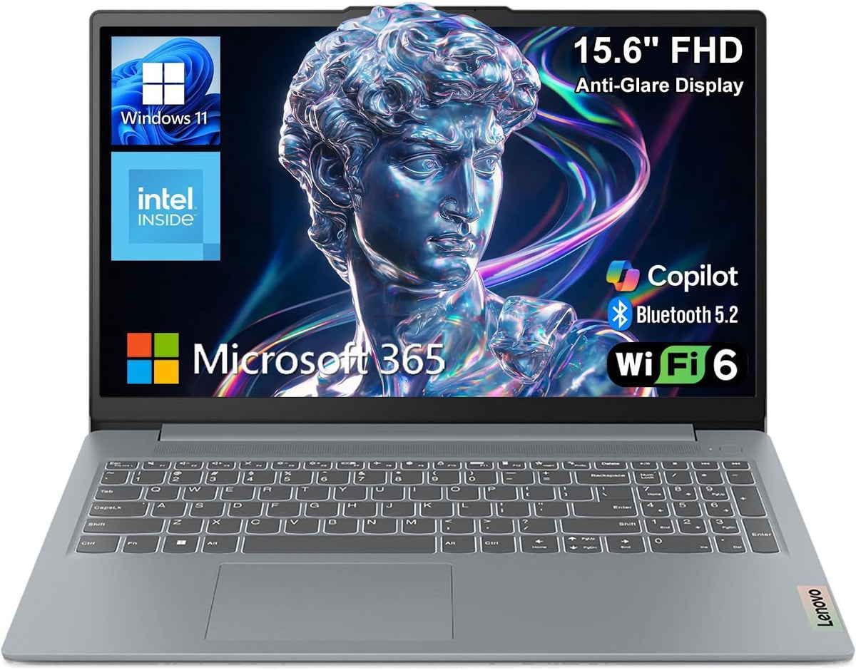 Discover the Lenovo Essential 15.6" FHD Laptop - Ultra-Sleek, High-Performance with Intel Processor & 128GB Storage for Effortless Everyday Use!