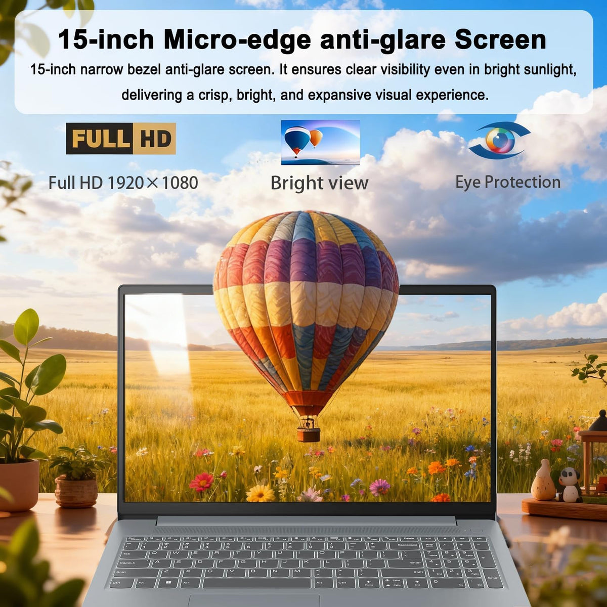 Discover the Lenovo Essential 15.6" FHD Laptop - Ultra-Sleek, High-Performance with Intel Processor & 128GB Storage for Effortless Everyday Use!
