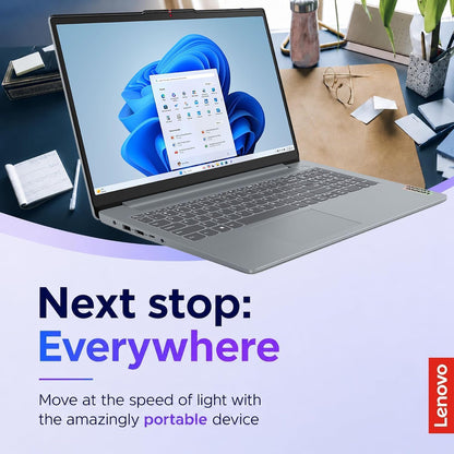 Discover the Lenovo Essential 15.6" FHD Laptop - Ultra-Sleek, High-Performance with Intel Processor & 128GB Storage for Effortless Everyday Use!