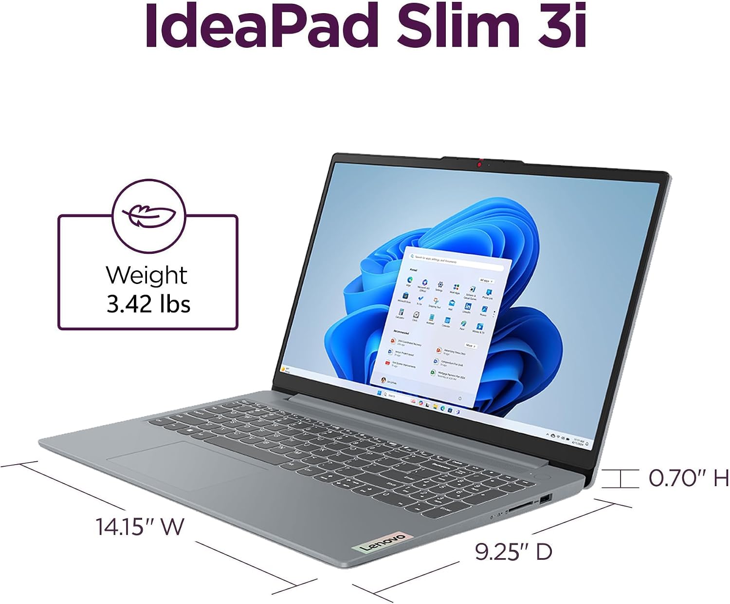 Discover the Lenovo Essential 15.6" FHD Laptop - Ultra-Sleek, High-Performance with Intel Processor & 128GB Storage for Effortless Everyday Use!