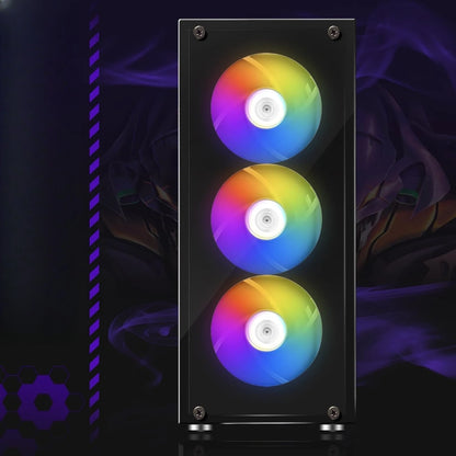 High-Performance Gaming Desktop PC - AMD Ryzen 5 2600, GeForce RTX 2060, 16GB RAM, 512GB SSD, WiFi 6, Bluetooth 5.0, RGB, Windows 11 Home
