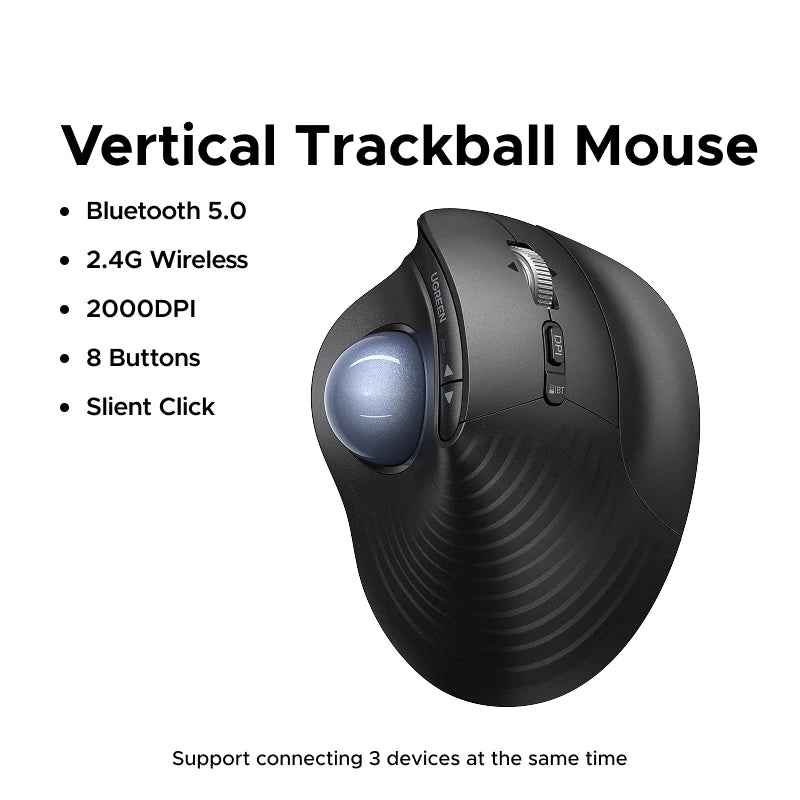 Transform Your Productivity with Ergonomic Trackball Mouse