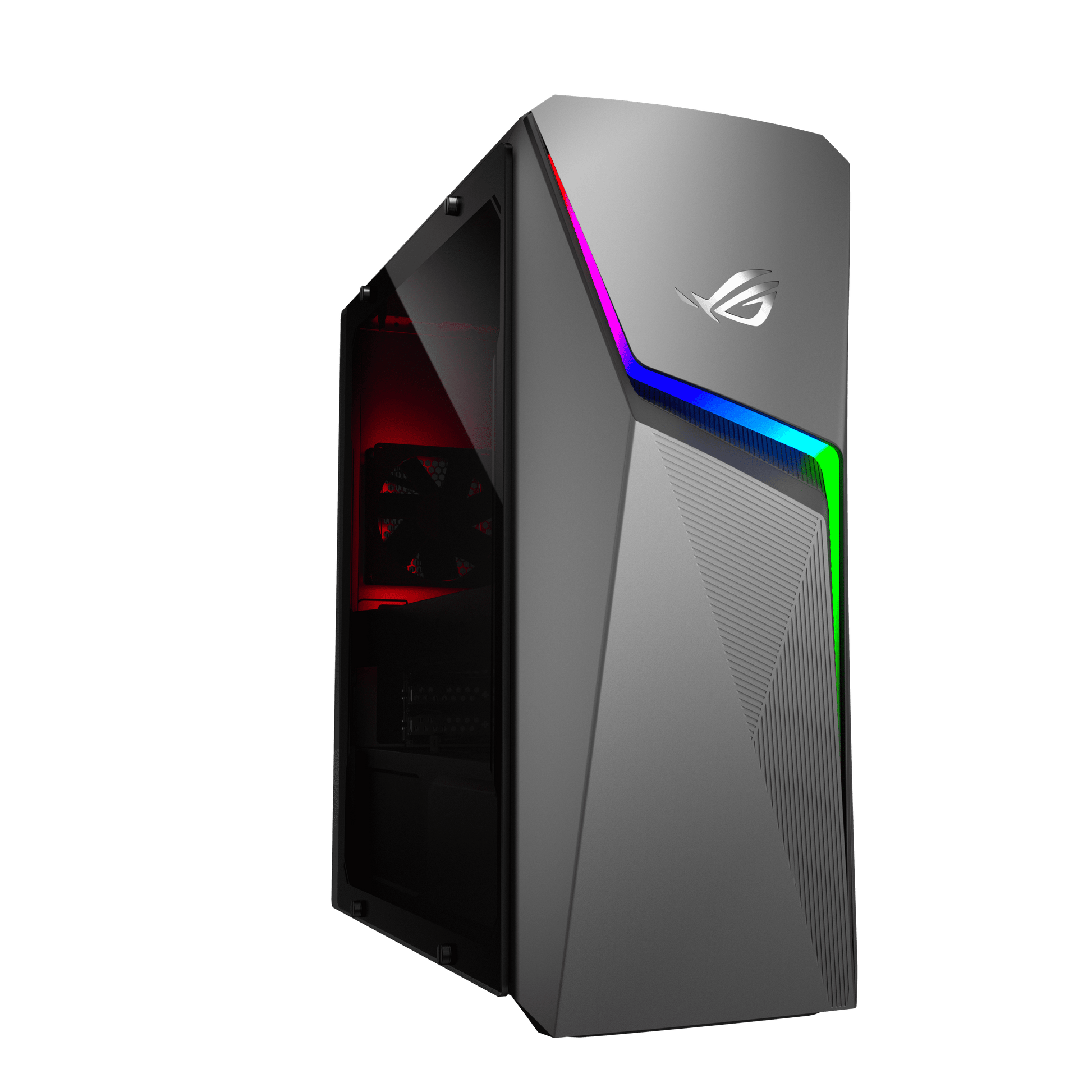 Unleash Your Potential with the ROG Strix Gaming Desktop - Intel Core i5, NVIDIA RTX 3050, 8GB RAM, 512GB SSD, Windows 11 Home - Sleek Gray Design