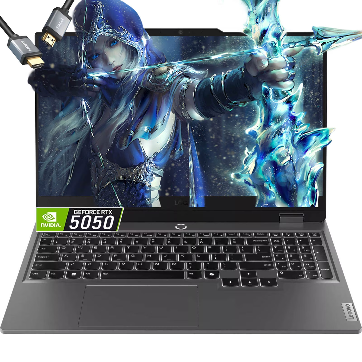 Unleash Gaming Potential with the LOQ 15 Gaming Laptop - Powered by Intel Core i5, 64GB RAM, 4TB SSD, and NVIDIA RTX 5050 for Ultimate Performance and Stunning Visuals!.