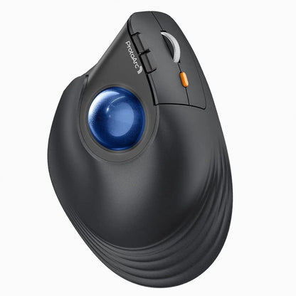 Experience Ultimate Comfort with the Protoarc Vertical Wireless Trackball Mouse - EM05 NL Bluetooth Ergonomic Rollerball for Effortless Control