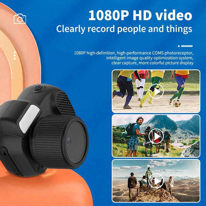 Capture Every Moment with the Mini SLR-Shaped 1080P Pocket DV Camera – Your Ultimate Portable Action Companion!