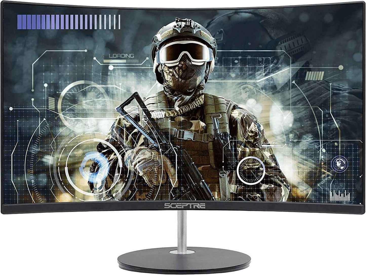 Elevate Your Gaming Experience with the 24-Inch Curved Gaming Monitor - R1500, 98% sRGB, Dual HDMI, Built-In Speakers, VESA Mountable