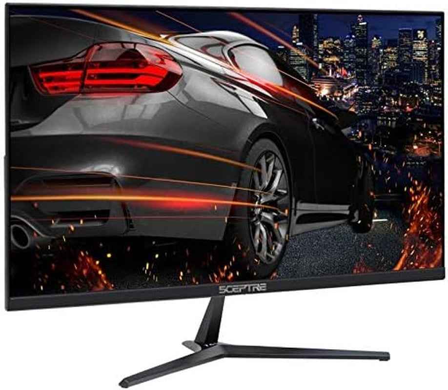 E255B-1658A 25-Inch FHD 1080P Gaming Monitor - Experience Ultra-Smooth Gameplay with 165Hz Refresh Rate, 1ms Response Time, and Built-In Speakers in Stylish Metallic Black