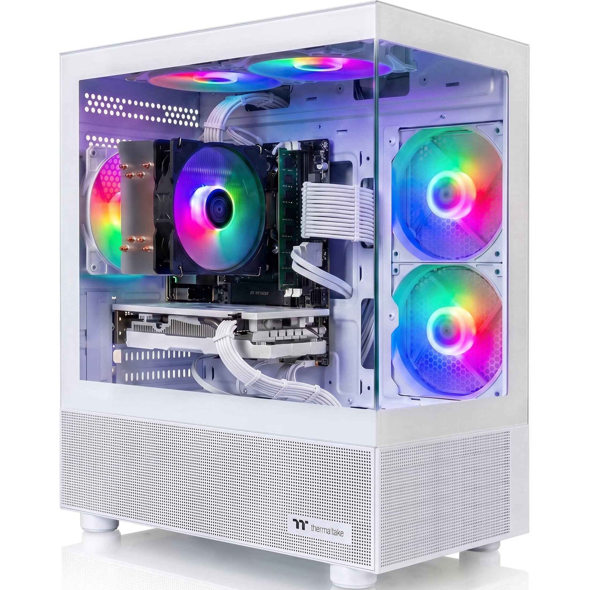 Elevate Your Gaming Experience with the Intel Core i7 High-Performance Gaming PC - 16GB RAM, 512GB SSD, and Eye-Catching RGB Fans!
