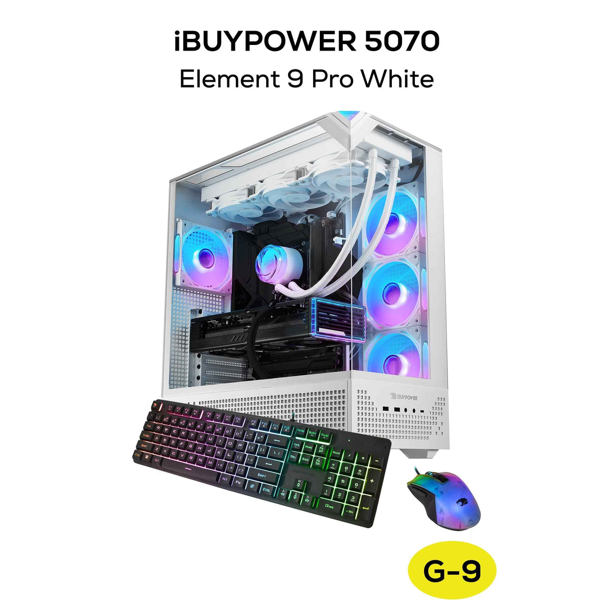 Element Pro Gaming PC - Elevate Your Play with AMD Ryzen 7 and RTX 5070